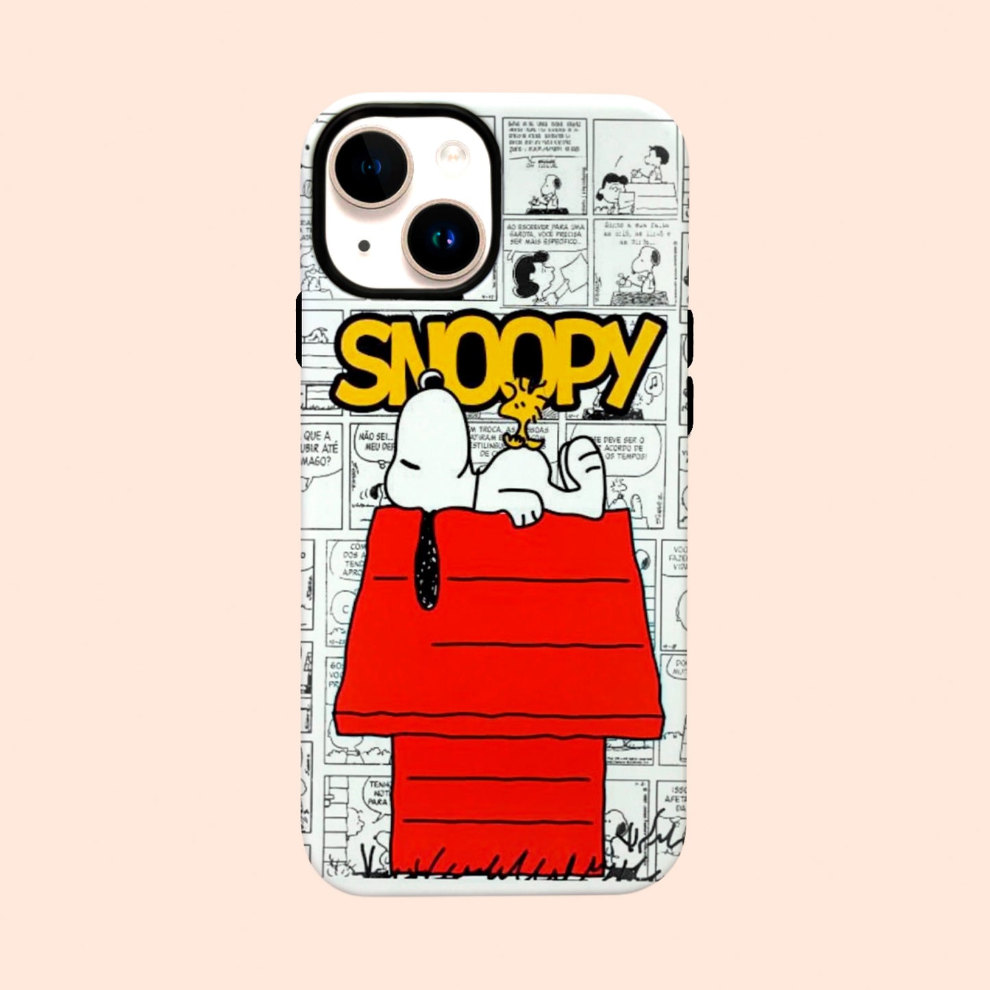 Carcasa Two Protect para iPhone - Snoopy Historieta