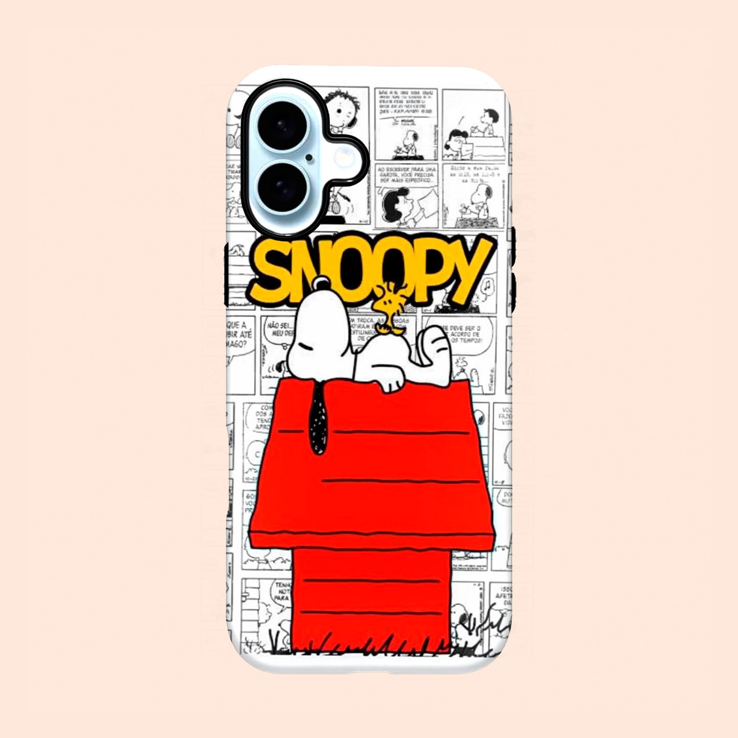 Carcasa Two Protect para iPhone - Snoopy Historieta