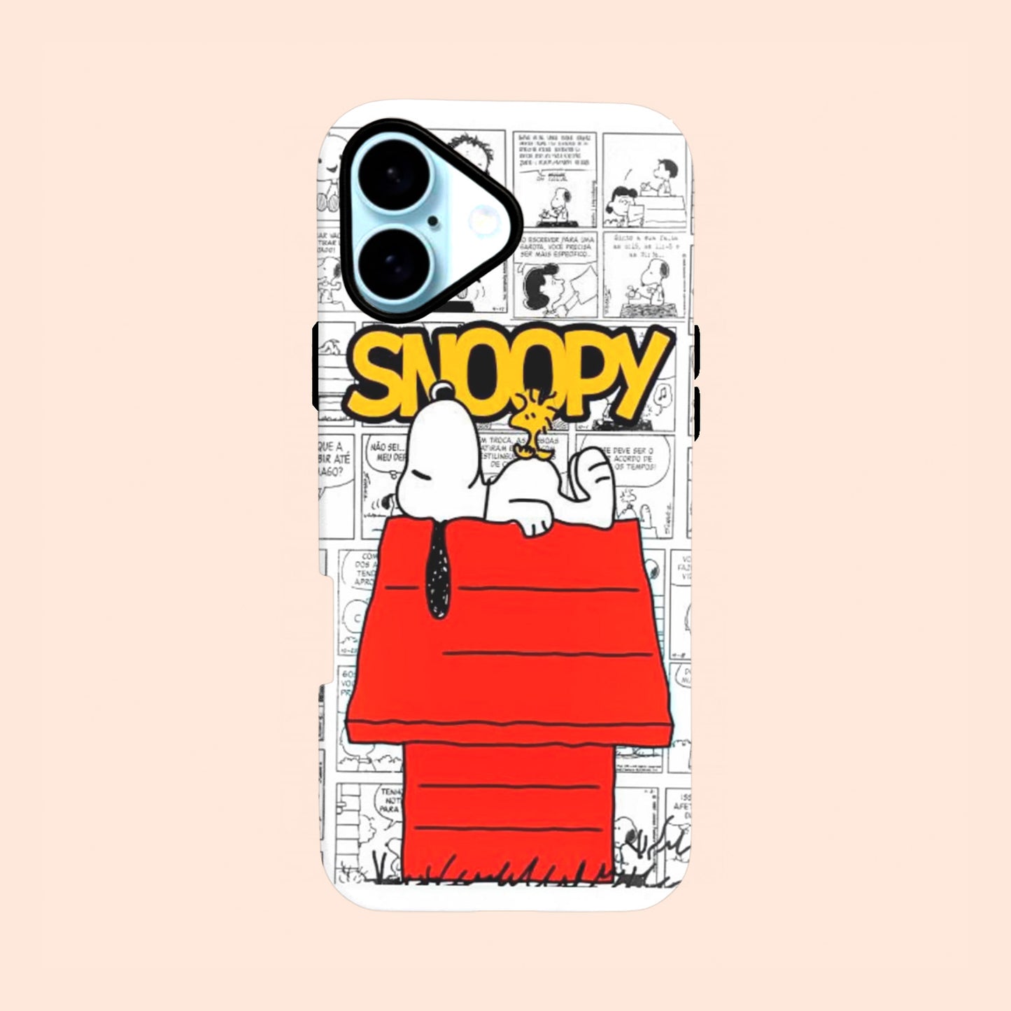 Carcasa Two Protect para iPhone - Snoopy Historieta