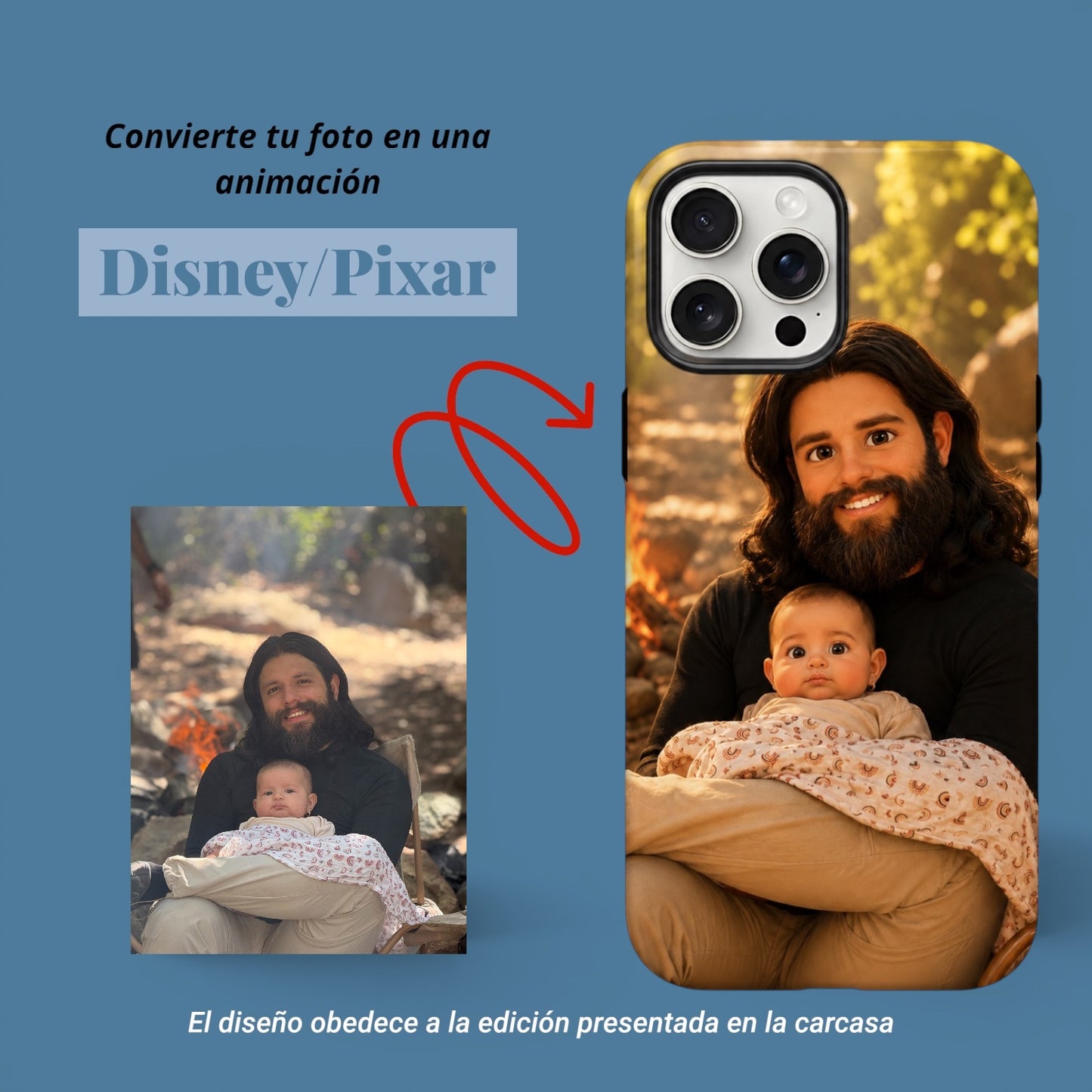 Carcasa Two Protect para iPhone - Diseño Animado