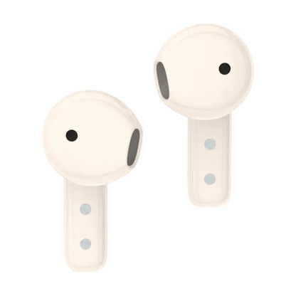 TWS Earbud beige - diseño compacto