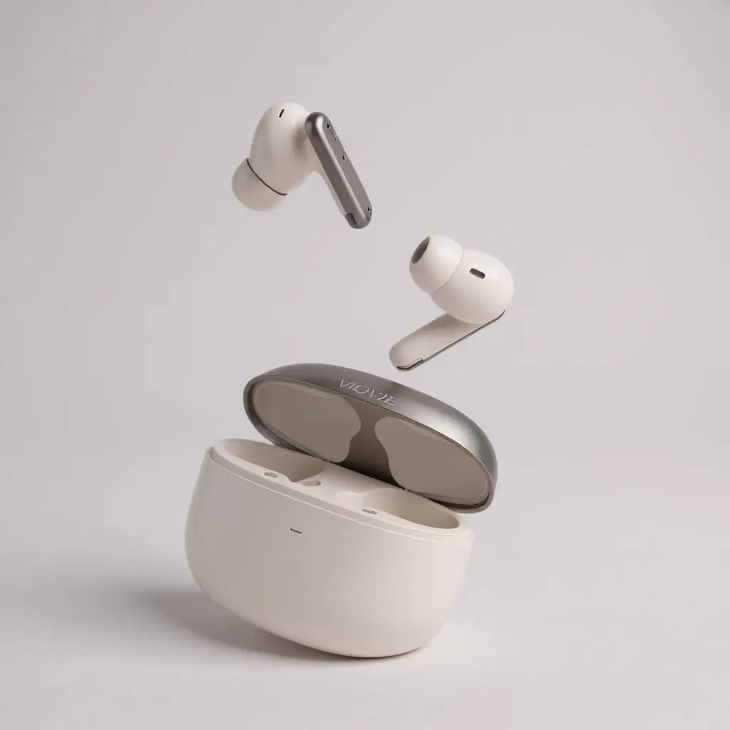 Muestra de auriculares TWS Noise Reduction - diseño compacto de fácil uso
