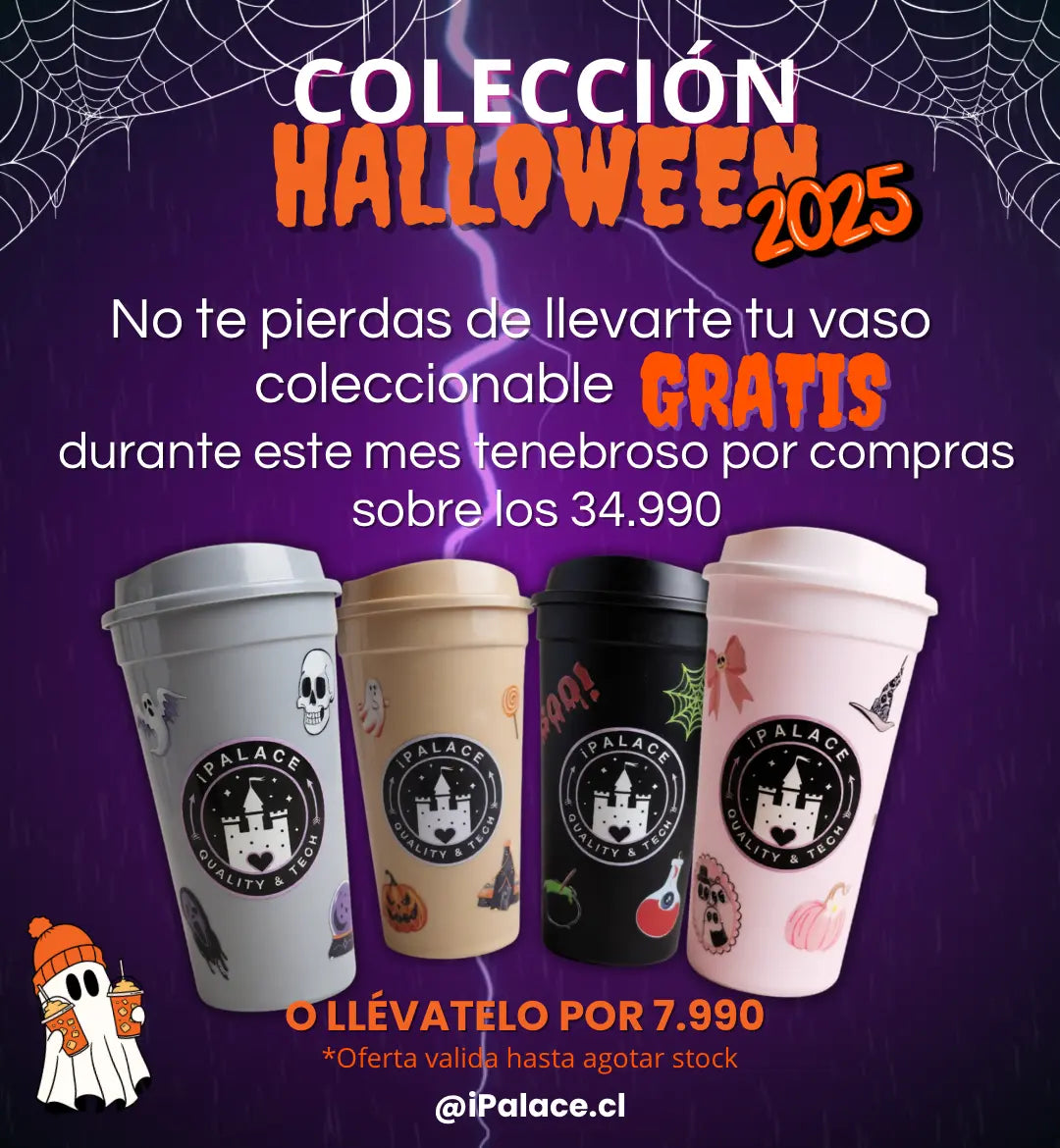 Promocion de halloween 2025 de vasos