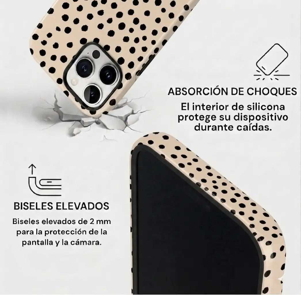 Carcasa Two Protect para iPhone - Nude Muse