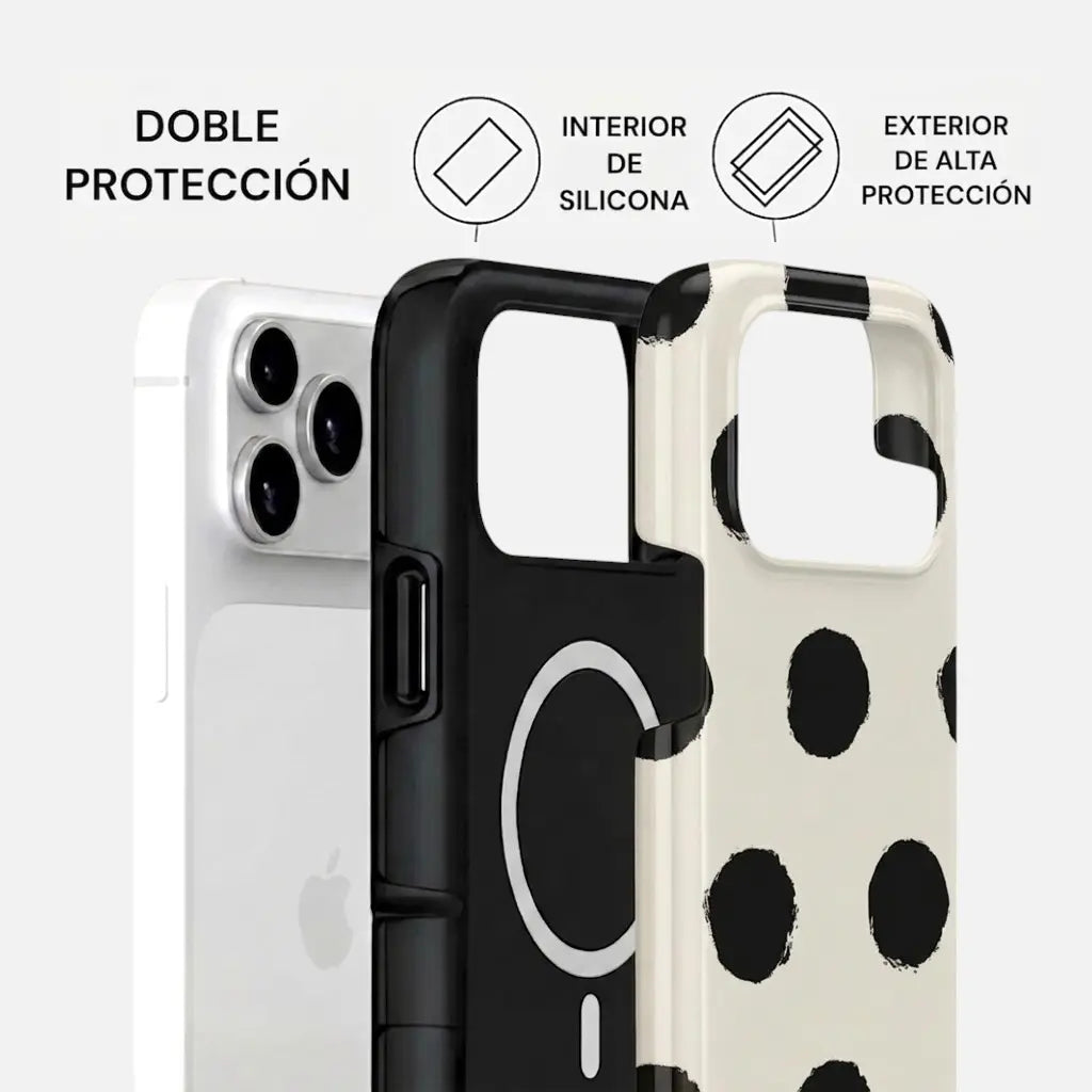 Carcasa Two Protect para iPhone - Soft Icon