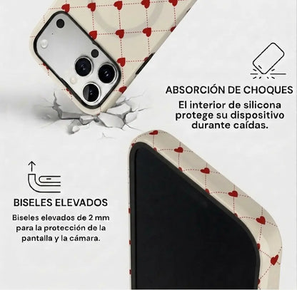Carcasa Two Protect para iPhone - Sweet Love