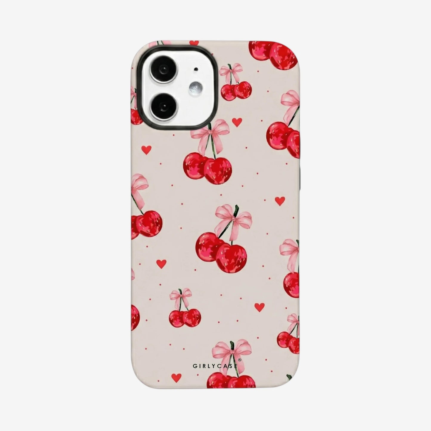 Carcasa Two Protect para iPhone - Cherry Kiss