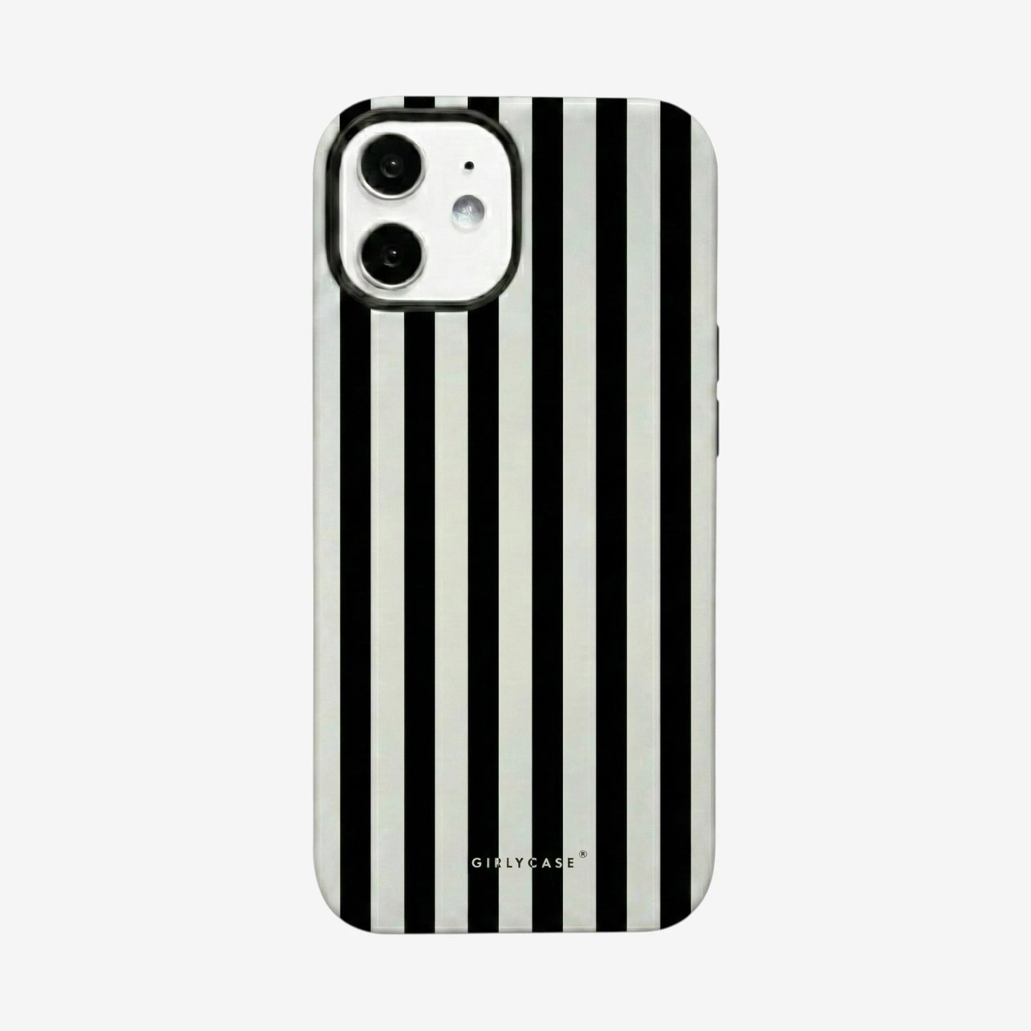 Carcasa Two Protect para iPhone - Monochrome Stripe