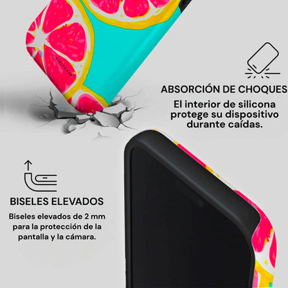 Carcasa Two Protect para iPhone - Pink Lemonade