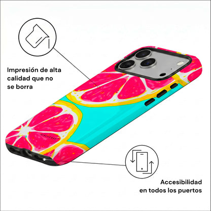 Carcasa Two Protect para iPhone - Pink Lemonade