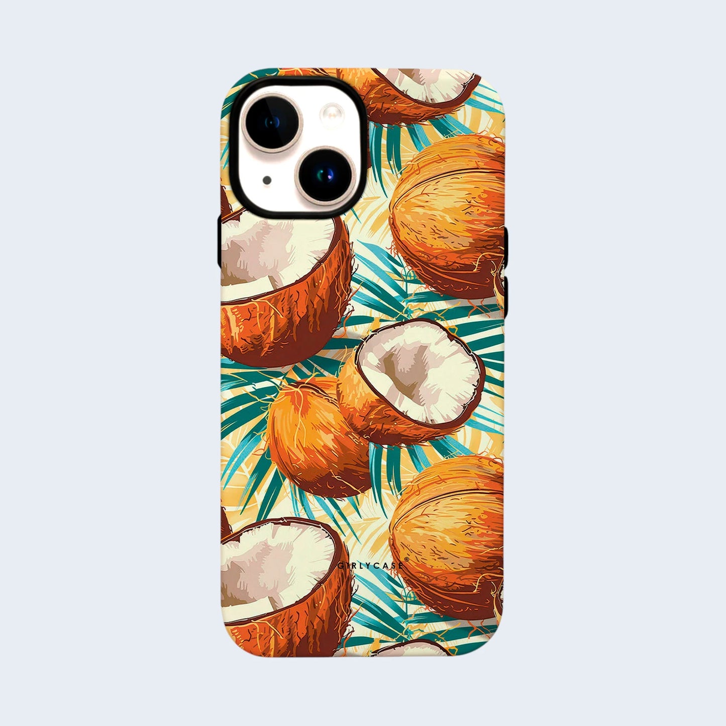 Carcasa Two Protect para iPhone - Coco Palm