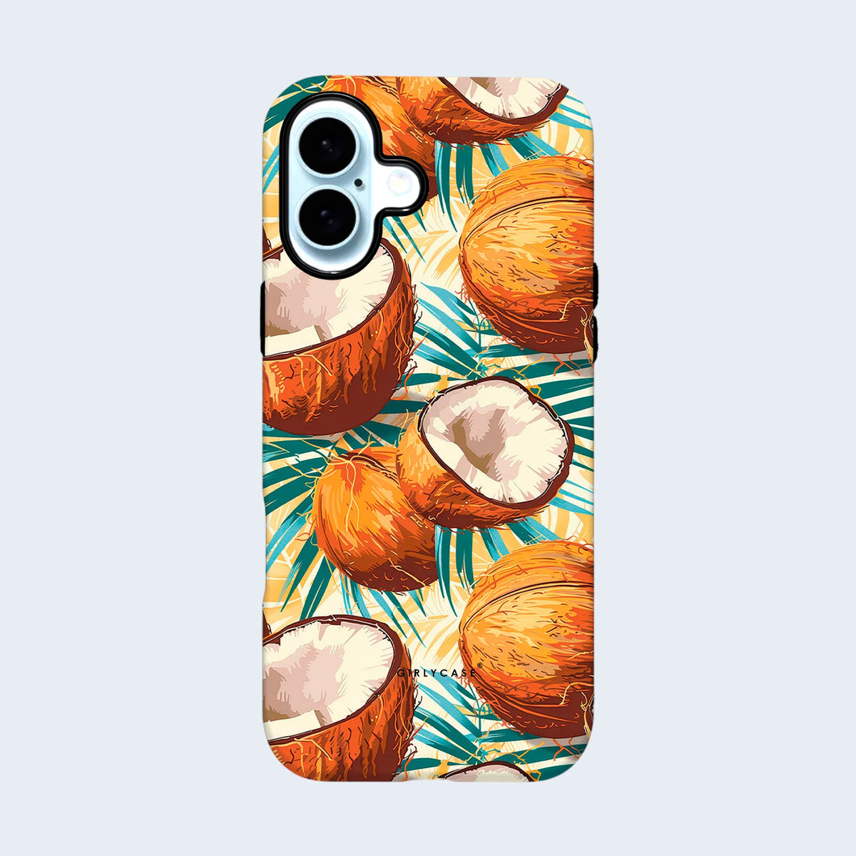 Carcasa Two Protect para iPhone - Coco Palm