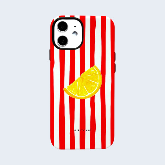 Carcasa Two Protect para iPhone - Lemon Splash