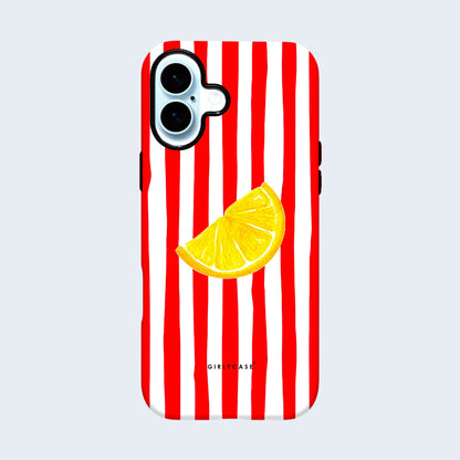 Carcasa Two Protect para iPhone - Lemon Splash
