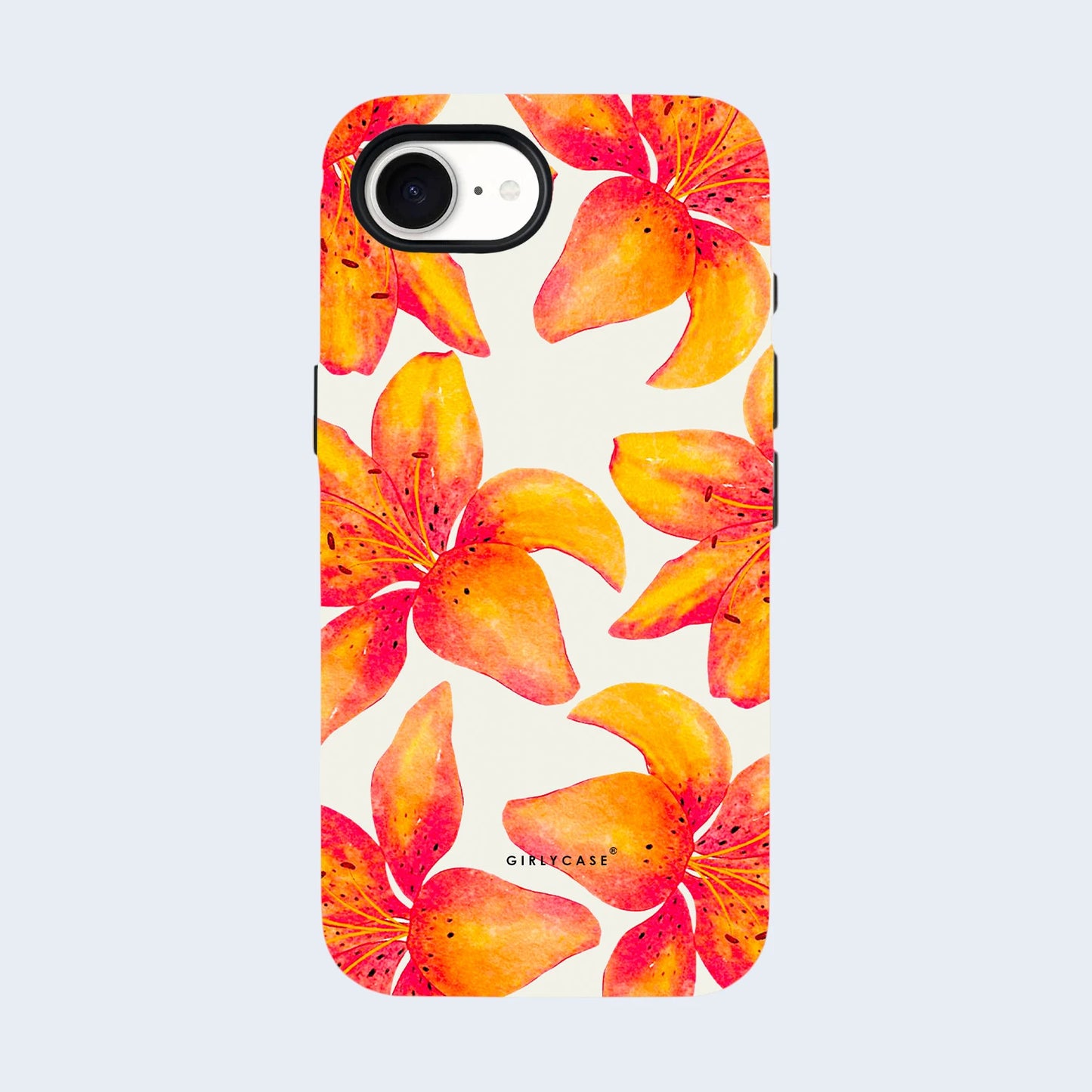 Carcasa Two Protect para iPhone - Lirio Tropical