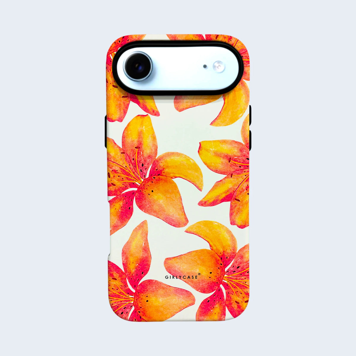 Carcasa Two Protect para iPhone - Lirio Tropical