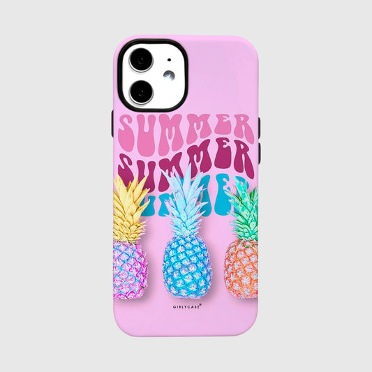 Carcasa Two Protect para iPhone - Piña Tropical