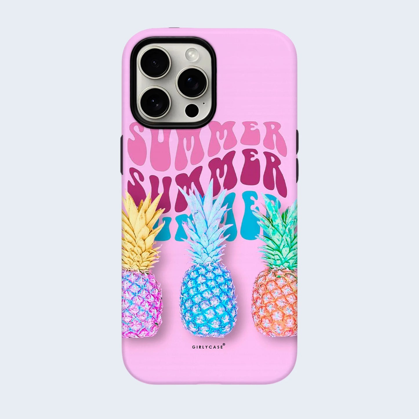 Carcasa Two Protect para iPhone - Piña Tropical