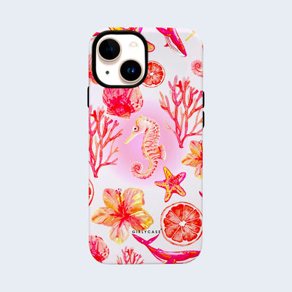 Carcasa Two Protect para iPhone - Sea Bloom