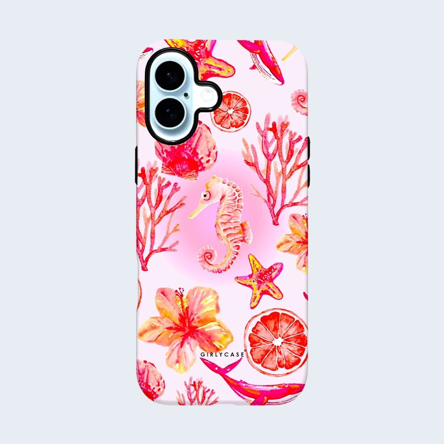 Carcasa Two Protect para iPhone - Sea Bloom