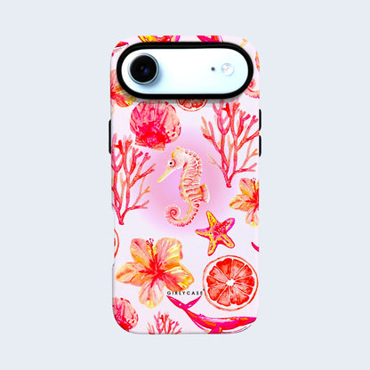 Carcasa Two Protect para iPhone - Sea Bloom