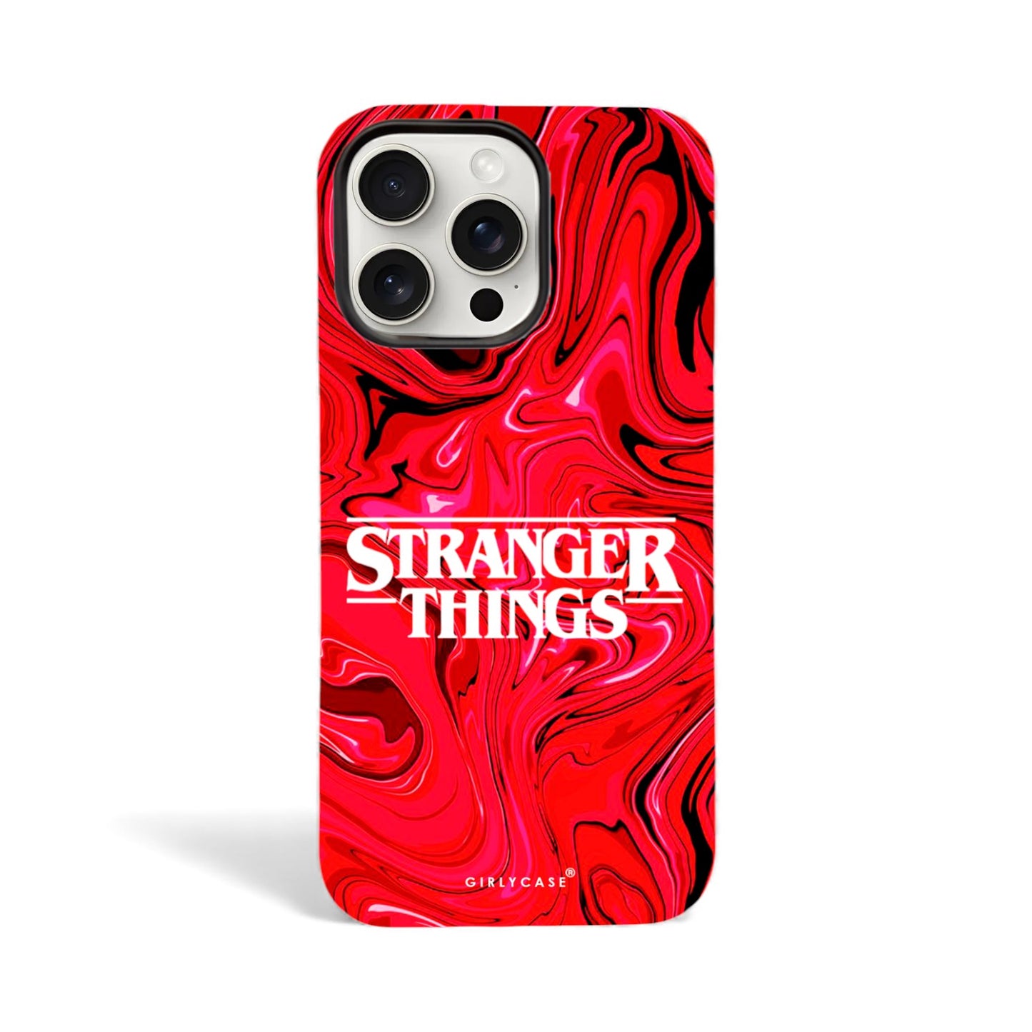 Carcasa Two Protect para iPhone - Stranger Things Frase