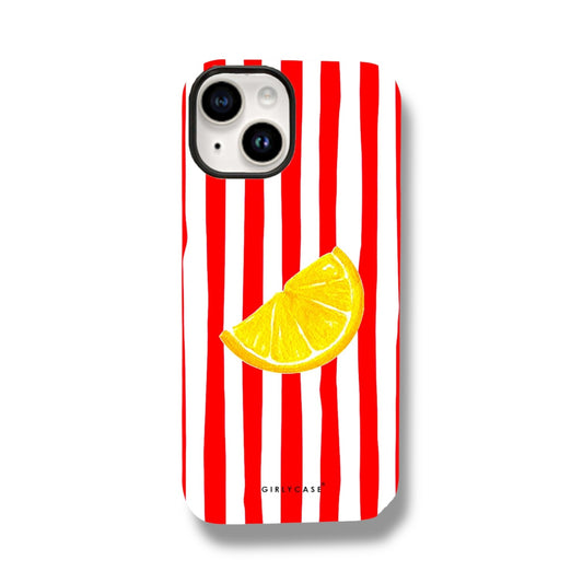 Carcasa Two Protect para iPhone - Lemon Splash