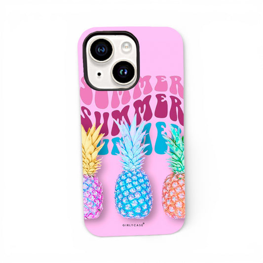 Carcasa Two Protect para iPhone - Piña Tropical