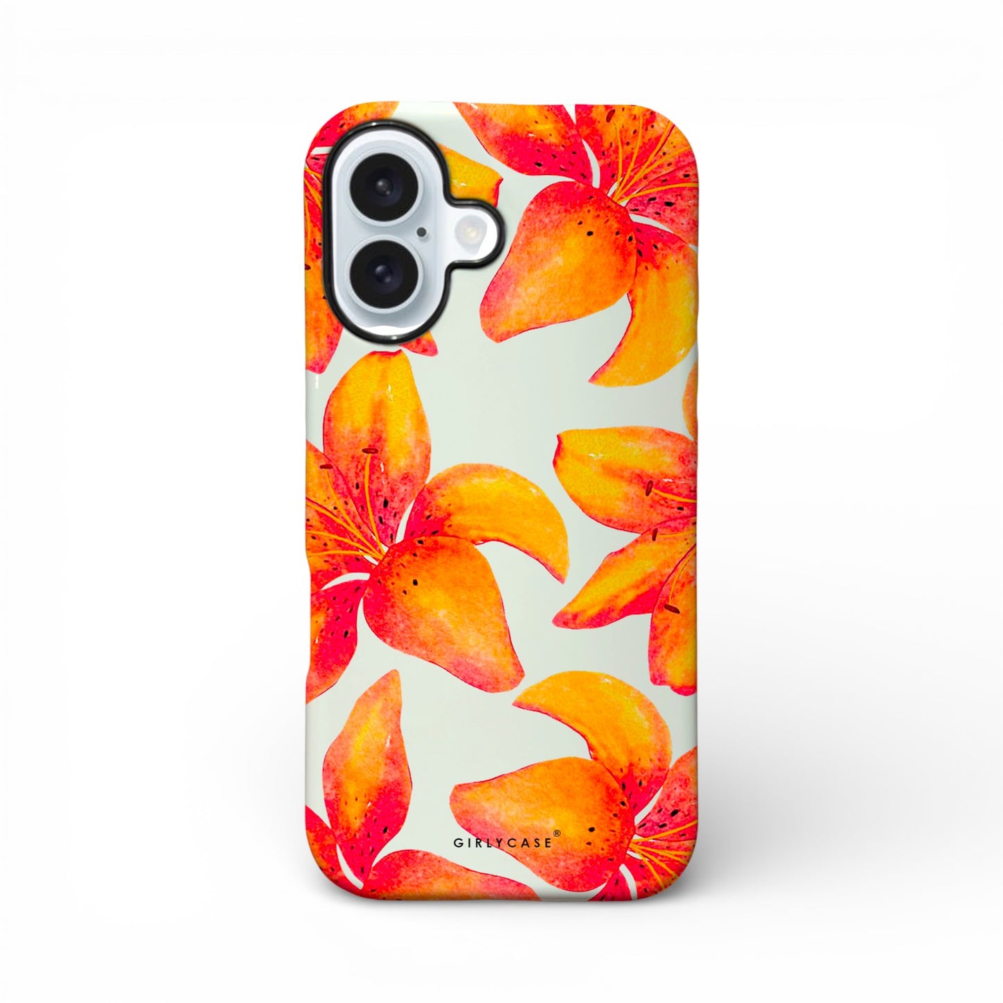 Carcasa Two Protect para iPhone - Lirio Tropical