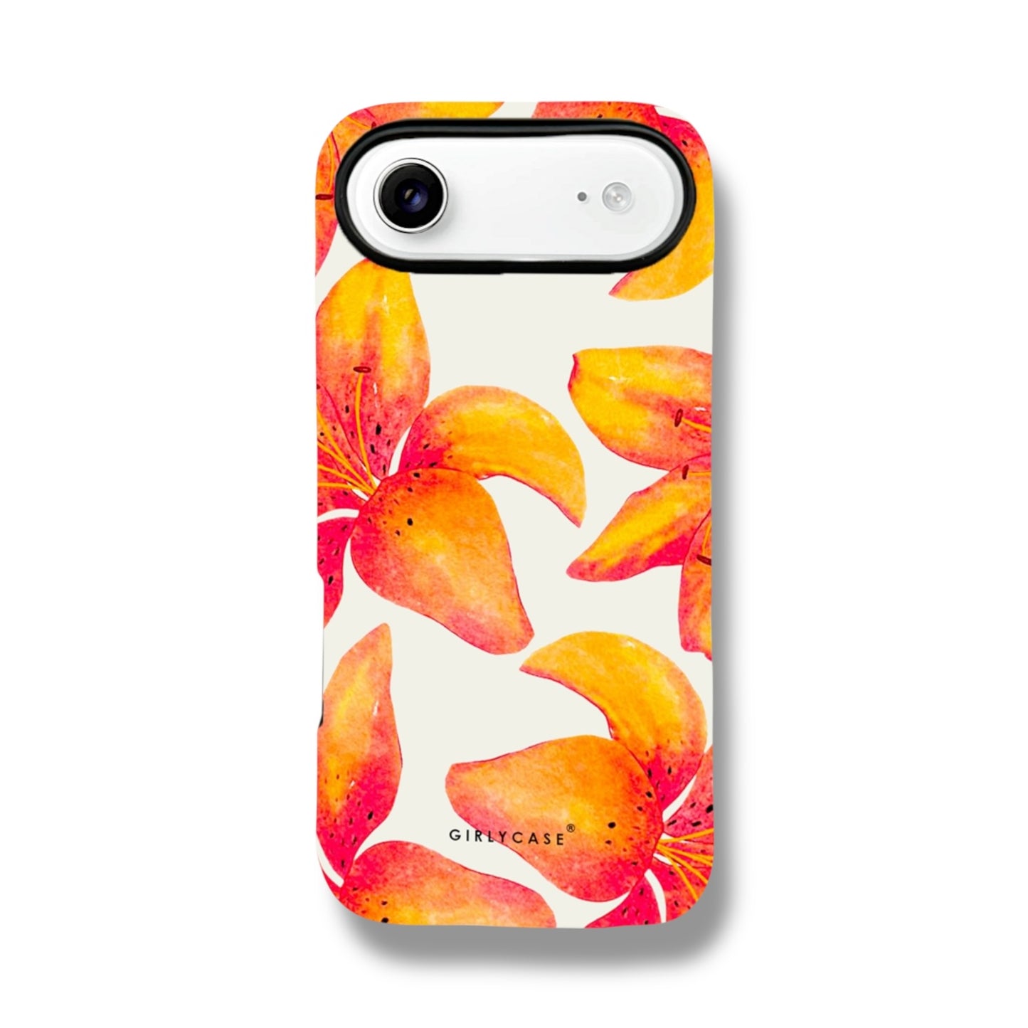 Carcasa Two Protect para iPhone - Lirio Tropical