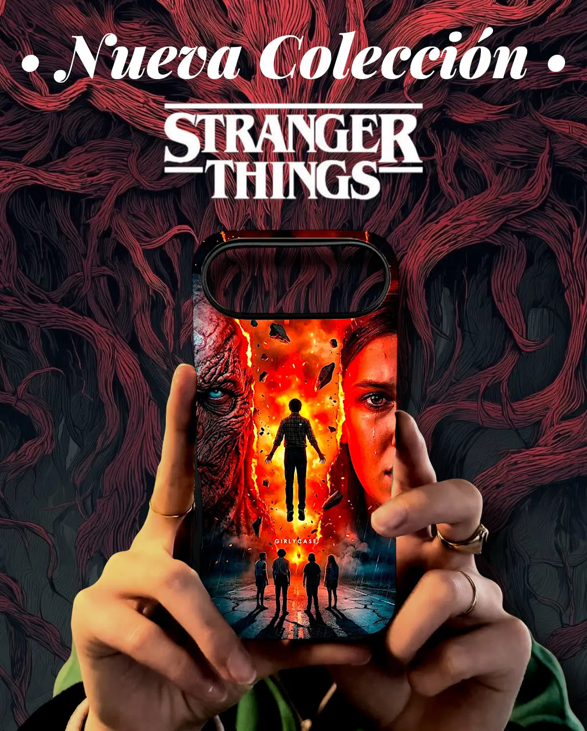 Carcasa Stranger Things season 5 TPU silicona iPhone
