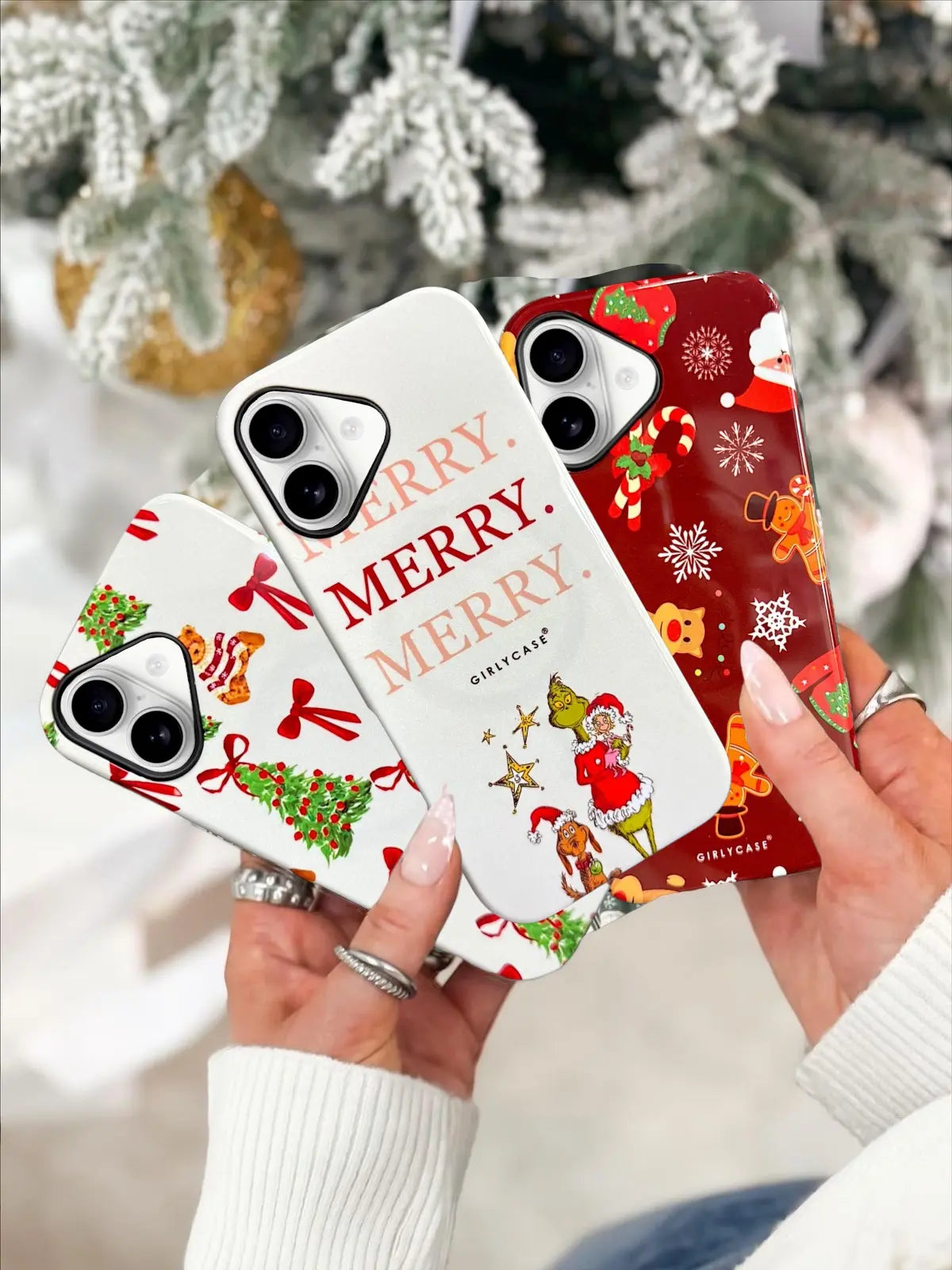 Funda navideña iPhone diseño exclusivo edición limitada