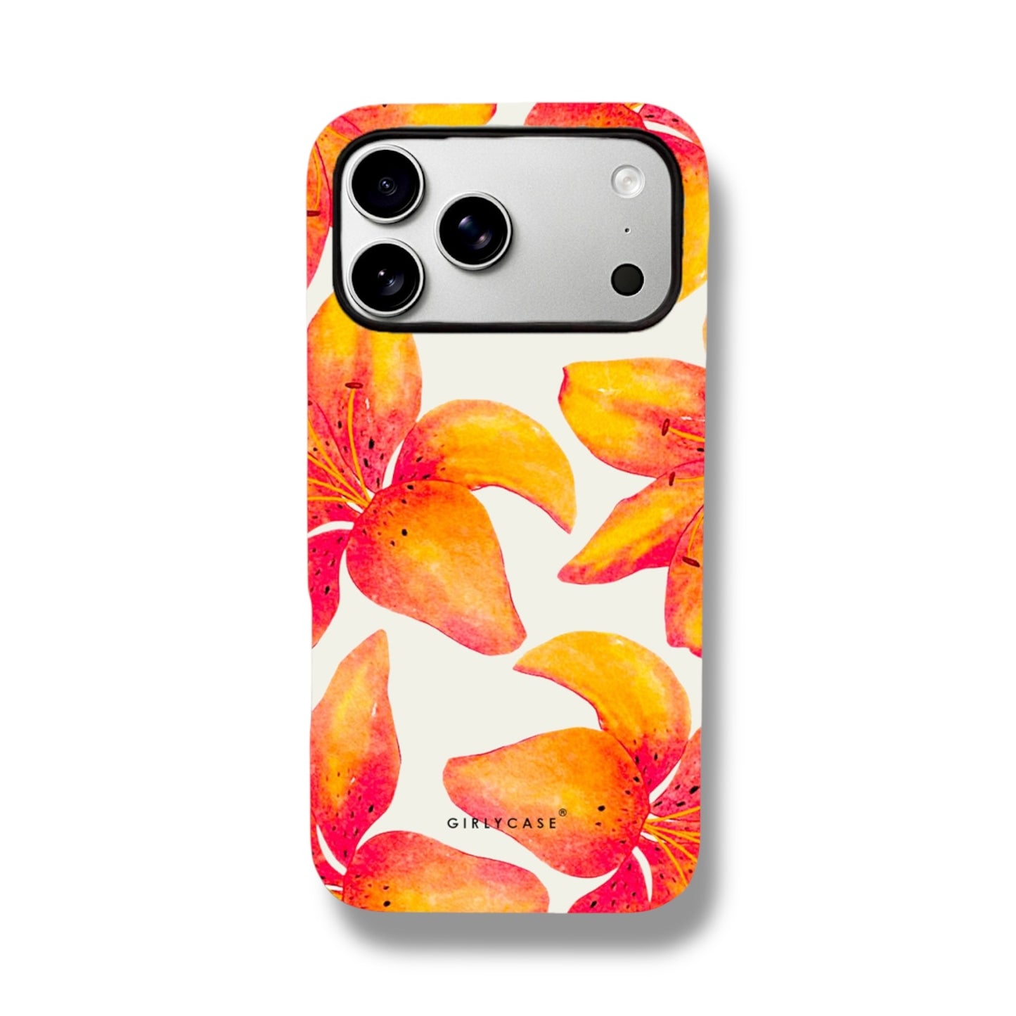 Carcasa Two Protect para iPhone - Lirio Tropical