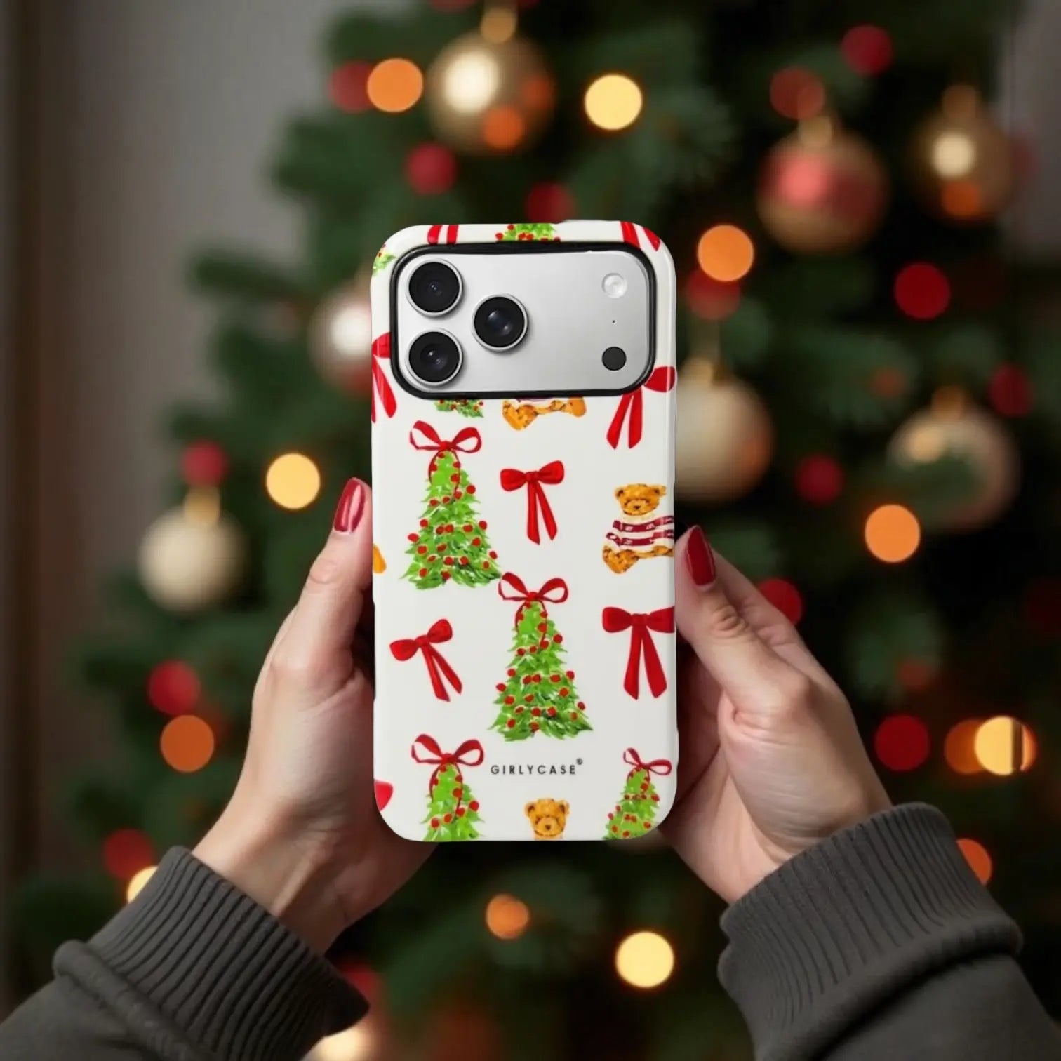 Carcasa cute de navidad para iPhone 17 Pro Max - Coleccion especial