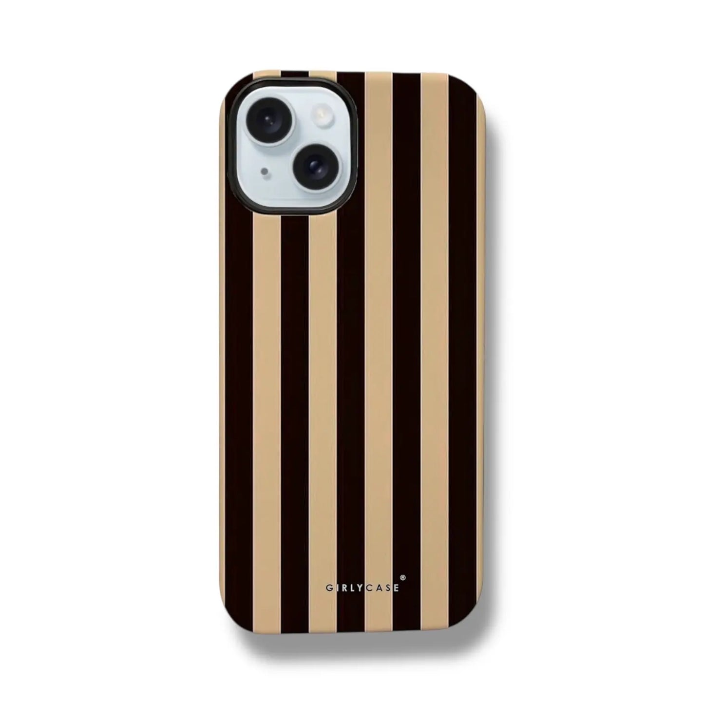 Carcasa Latte Stripe aesthetic para iPhone Chile