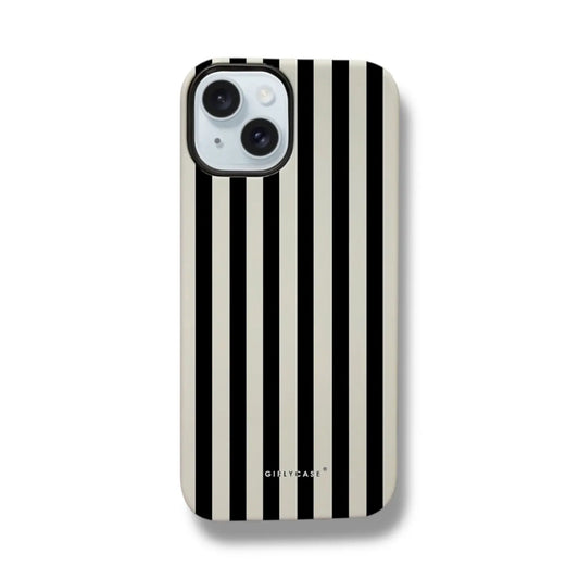 Carcasa Monochrome Stripe aesthetic para iPhone Chile
