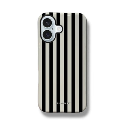 Carcasa Two Protect para iPhone - Monochrome Stripe