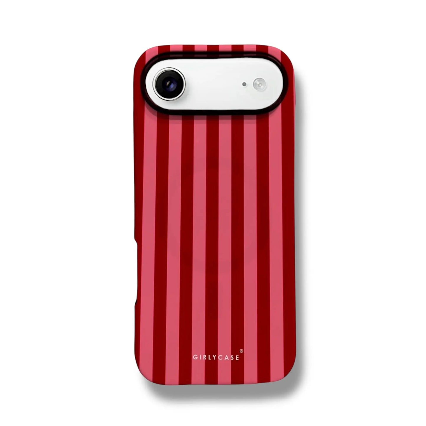 Carcasa Two Protect para iPhone - Cherry Stripe
