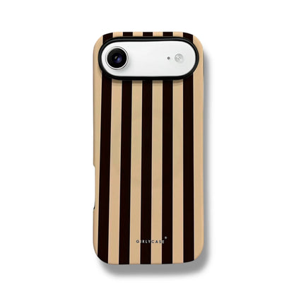 Carcasa Two Protect para iPhone - Latte Stripe