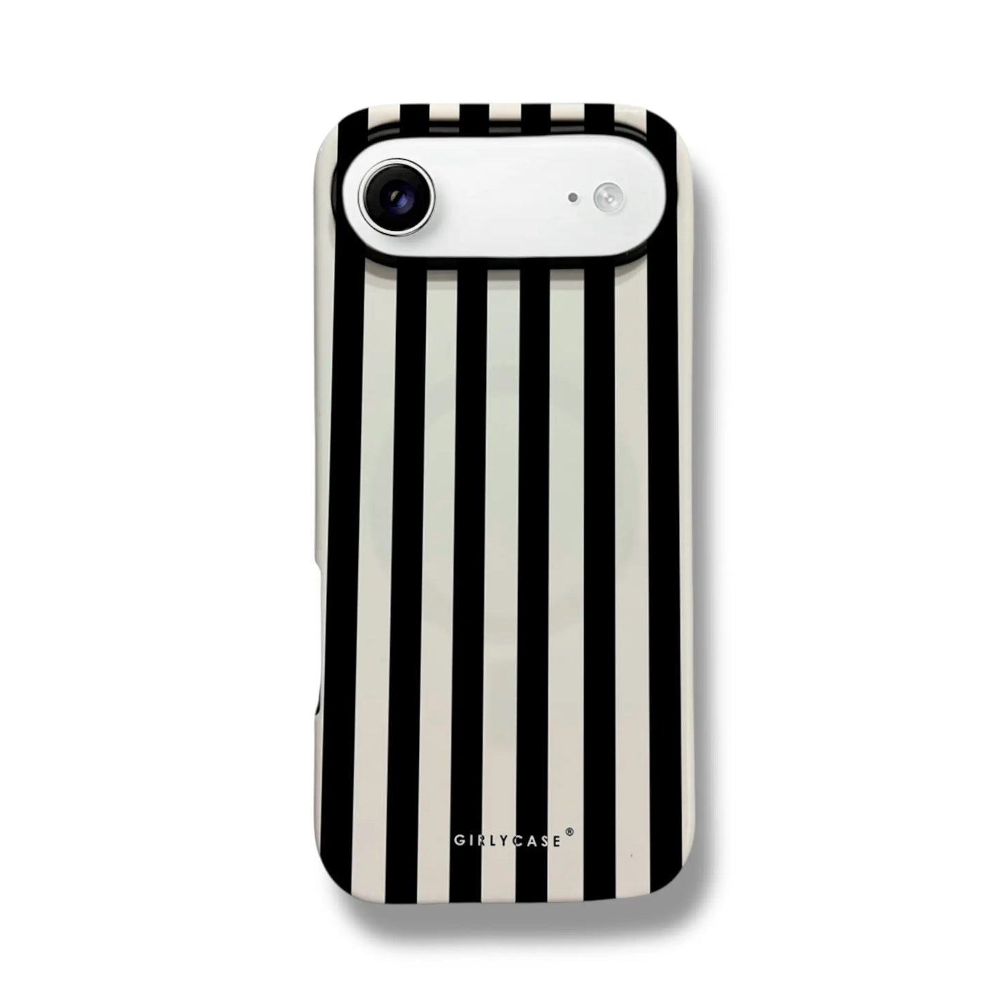 Carcasa Two Protect para iPhone - Monochrome Stripe