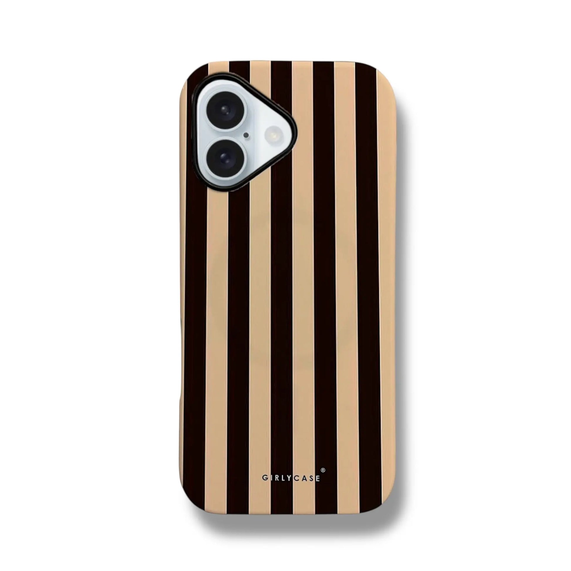 Carcasa minimalista Latte Stripe silicona y TPU