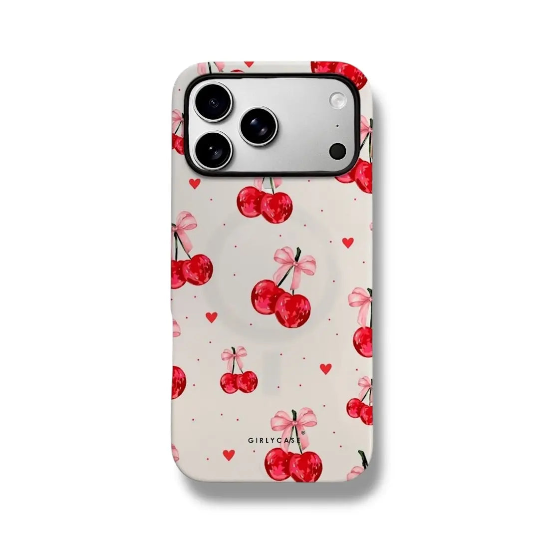 Carcasa Two Protect para iPhone - Cherry Kiss