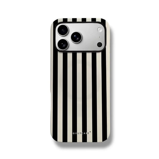Carcasa Two Protect para iPhone - Monochrome Stripe