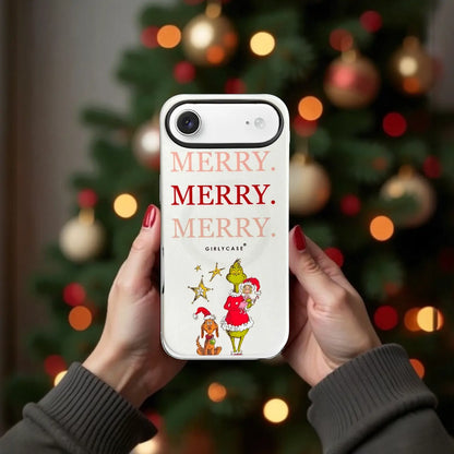 Carcasa navideña del Grinch para iPhone 17 Air