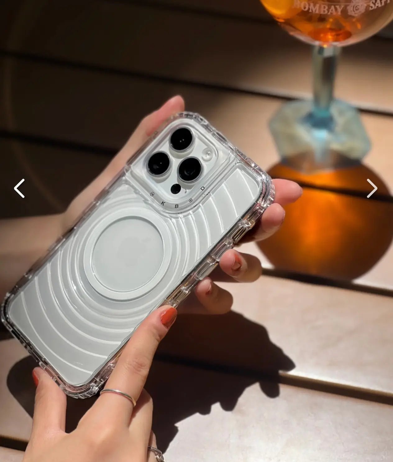 Funda protectora MagSafe iPhone ultraligera Urban Air Protect