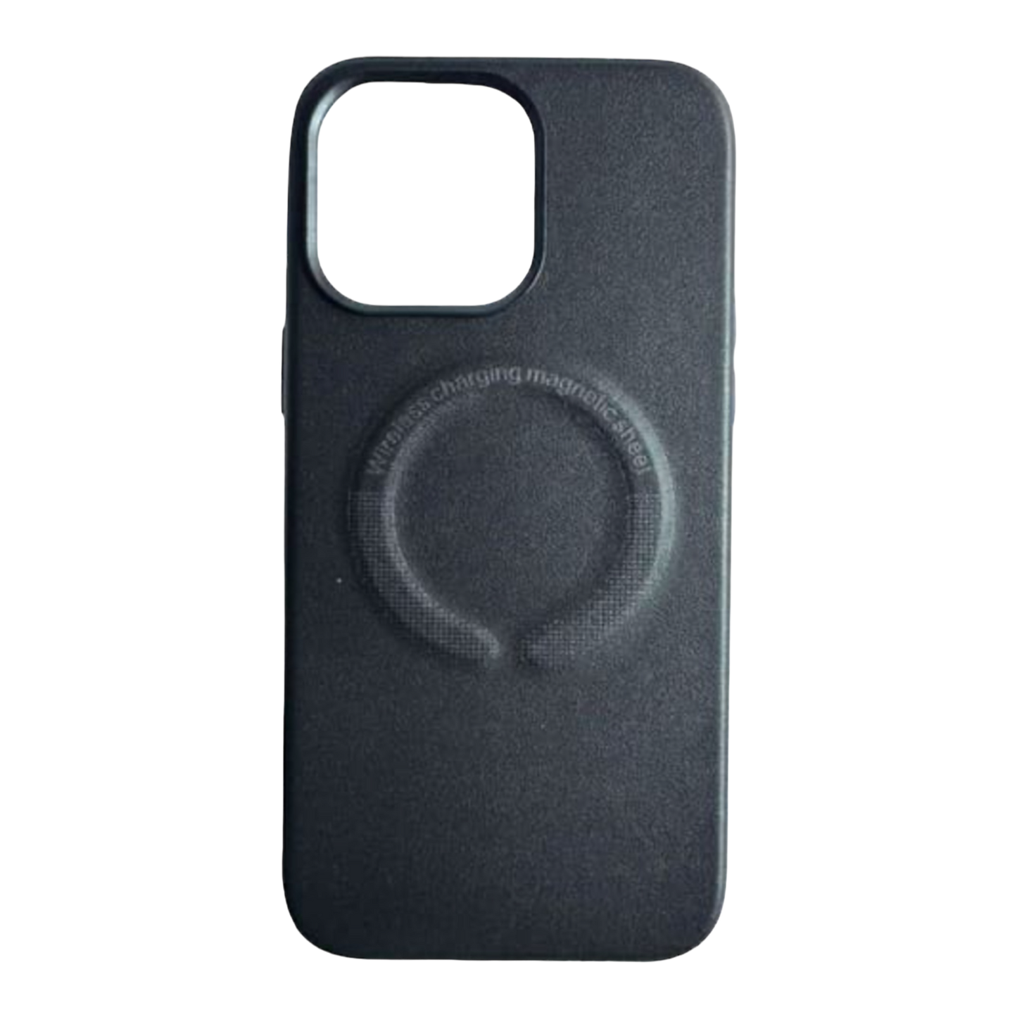 Carcasa de Cuero Sintético con MagSafe