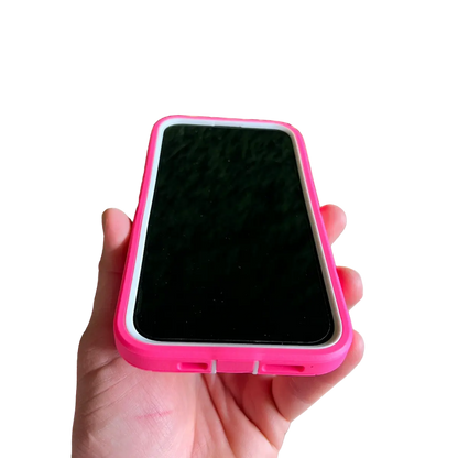 Case resistente con bordes de pantalla elevados