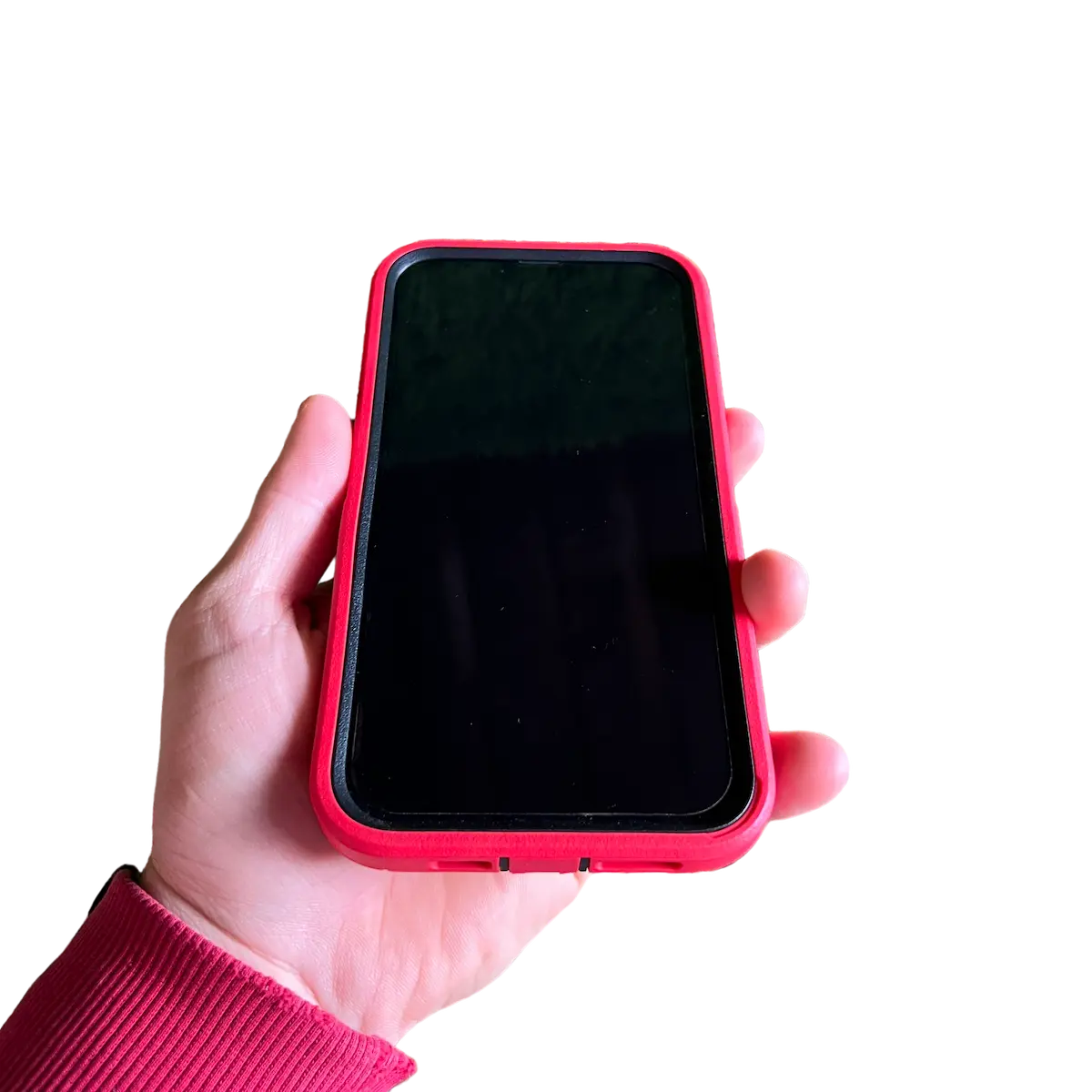 Bordes altos para protección en pantalla de la funda Shield Compact
