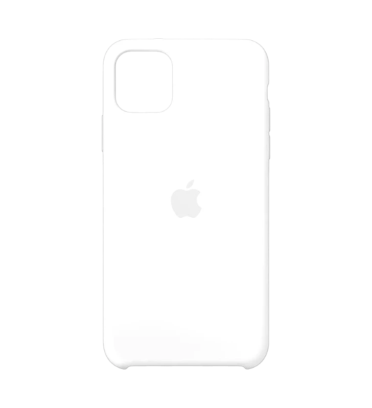 Carcasa de Silicona Premium para iPhone - Blanco
