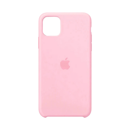 Carcasa de Silicona Premium para iPhone - Rosada